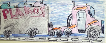 About Plakos Scrap Processing Inc. Child Family Drawing